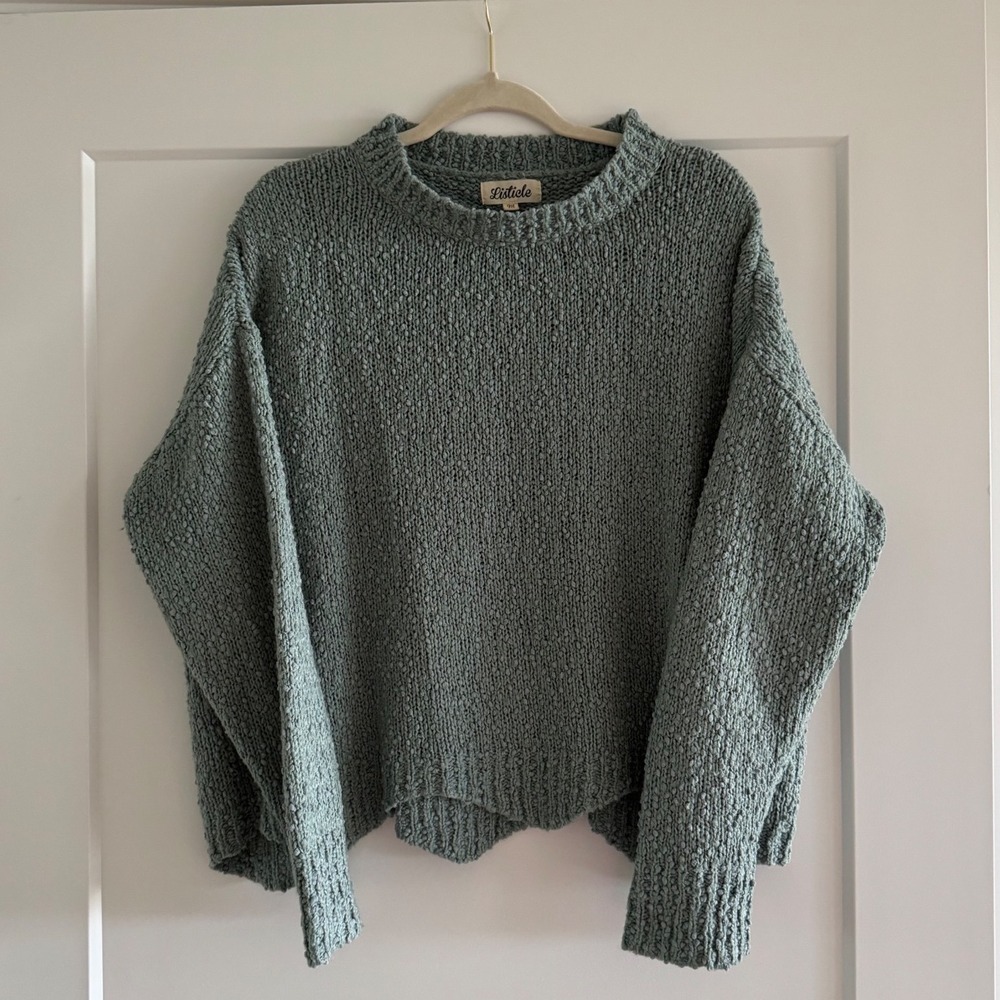 Listiele‎ crochet long sleeve sweater